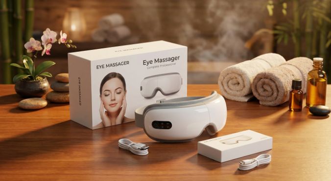 Olynne Halo — Masseur oculaire chauffant